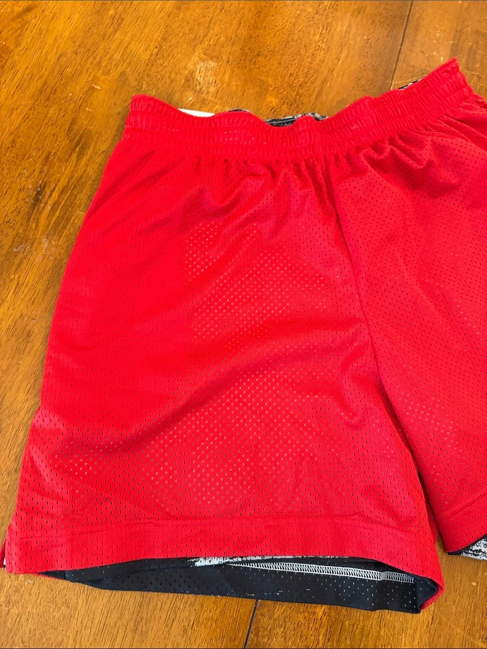 Nike Shorts Men's Mesh Basketball Reversible Medium DV9607-010 Palm Tree xxl